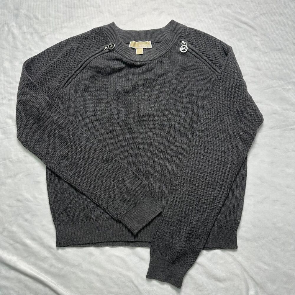 Michael-kors Women's Grey and Black Jumper